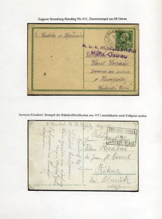 RAKOUSKÉ SLEZSKO - POŠTOVNICTVÍ 1900-1920 – list 40