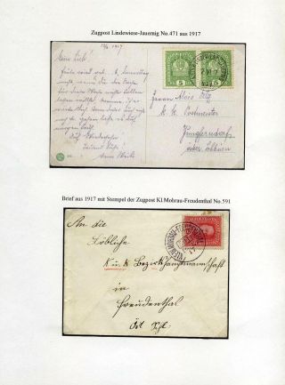 RAKOUSKÉ SLEZSKO - POŠTOVNICTVÍ 1900-1920 – list 41