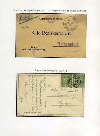 RAKOUSKÉ SLEZSKO - POŠTOVNICTVÍ 1900-1920 – list 42