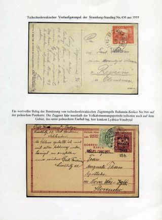 RAKOUSKÉ SLEZSKO - POŠTOVNICTVÍ 1900-1920 – list 44