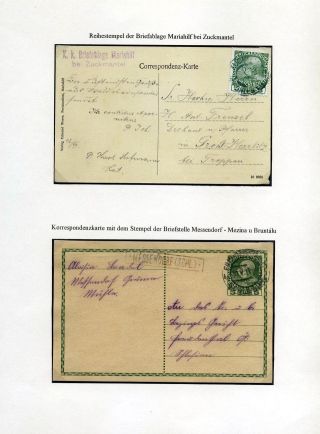 RAKOUSKÉ SLEZSKO - POŠTOVNICTVÍ 1900-1920 – list 49