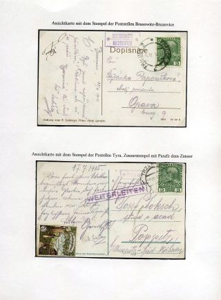 RAKOUSKÉ SLEZSKO - POŠTOVNICTVÍ 1900-1920 – list 51