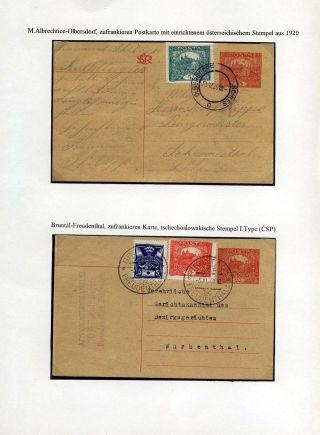 RAKOUSKÉ SLEZSKO - POŠTOVNICTVÍ 1900-1920 – list 56