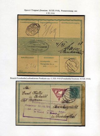 RAKOUSKÉ SLEZSKO - POŠTOVNICTVÍ 1900-1920 – list 59
