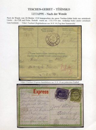 RAKOUSKÉ SLEZSKO - POŠTOVNICTVÍ 1900-1920 – list 60