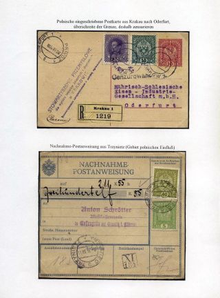 RAKOUSKÉ SLEZSKO - POŠTOVNICTVÍ 1900-1920 – list 62