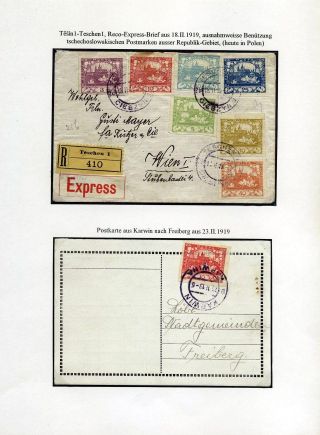 RAKOUSKÉ SLEZSKO - POŠTOVNICTVÍ 1900-1920 – list 65