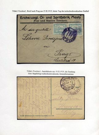 RAKOUSKÉ SLEZSKO - POŠTOVNICTVÍ 1900-1920 – list 66