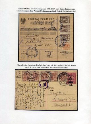RAKOUSKÉ SLEZSKO - POŠTOVNICTVÍ 1900-1920 – list 69