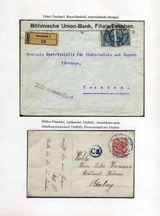 RAKOUSKÉ SLEZSKO - POŠTOVNICTVÍ 1900-1920 – list 70