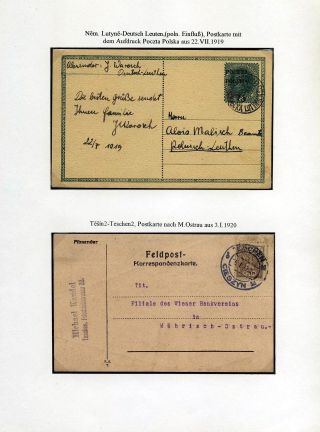 RAKOUSKÉ SLEZSKO - POŠTOVNICTVÍ 1900-1920 – list 71