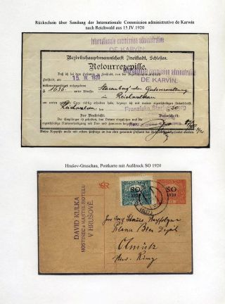RAKOUSKÉ SLEZSKO - POŠTOVNICTVÍ 1900-1920 – list 74