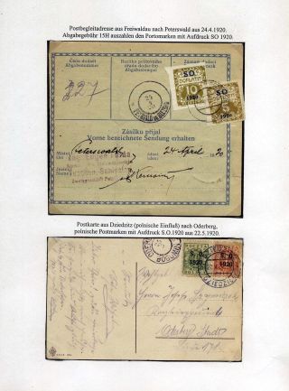 RAKOUSKÉ SLEZSKO - POŠTOVNICTVÍ 1900-1920 – list 75