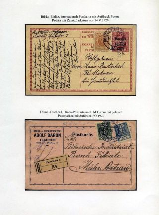 RAKOUSKÉ SLEZSKO - POŠTOVNICTVÍ 1900-1920 – list 78