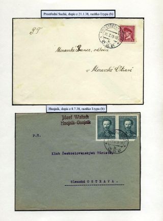 TESCHENER SCHLESIEN - POSTGESCHICHTE 1938-1941 – Blatt 3