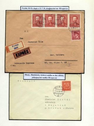 TESCHENER SCHLESIEN - POSTGESCHICHTE 1938-1941 – Blatt 8