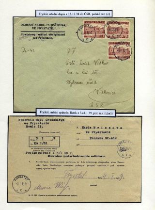 TESCHENER SCHLESIEN - POSTGESCHICHTE 1938-1941 – Blatt 18