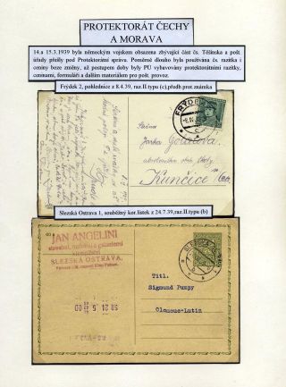 TESCHENER SCHLESIEN - POSTGESCHICHTE 1938-1941 – Blatt 32