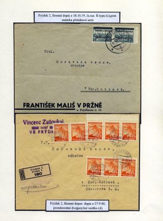 TESCHENER SCHLESIEN - POSTGESCHICHTE 1938-1941 – Blatt 35