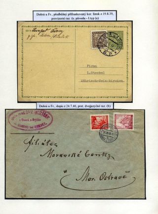 TESCHENER SCHLESIEN - POSTGESCHICHTE 1938-1941 – Blatt 36