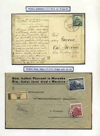 TESCHENER SCHLESIEN - POSTGESCHICHTE 1938-1941 – Blatt 38