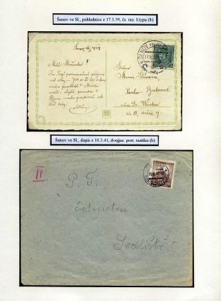 TESCHENER SCHLESIEN - POSTGESCHICHTE 1938-1941 – Blatt 39
