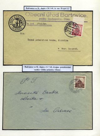 TESCHENER SCHLESIEN - POSTGESCHICHTE 1938-1941 – Blatt 40