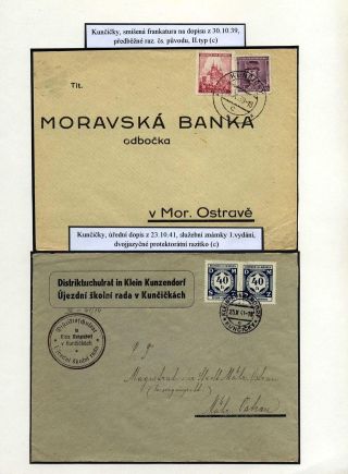 TESCHENER SCHLESIEN - POSTGESCHICHTE 1938-1941 – Blatt 41