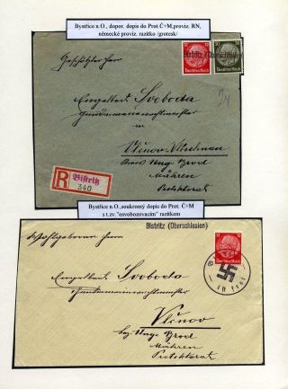 TESCHENER SCHLESIEN - POSTGESCHICHTE 1938-1941 – Blatt 49