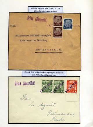 TESCHENER SCHLESIEN - POSTGESCHICHTE 1938-1941 – Blatt 50