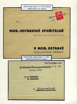 TESCHENER SCHLESIEN - POSTGESCHICHTE 1938-1941 – Blatt 53