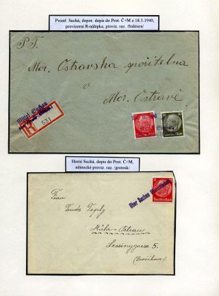 TESCHENER SCHLESIEN - POSTGESCHICHTE 1938-1941 – Blatt 56