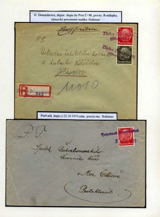 TESCHENER SCHLESIEN - POSTGESCHICHTE 1938-1941 – Blatt 58