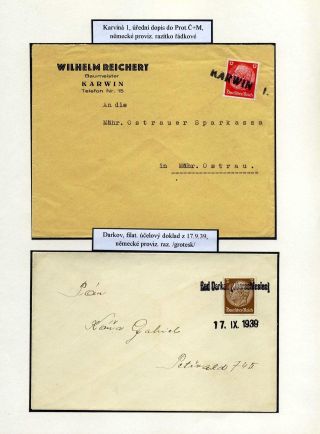 TESCHENER SCHLESIEN - POSTGESCHICHTE 1938-1941 – Blatt 60