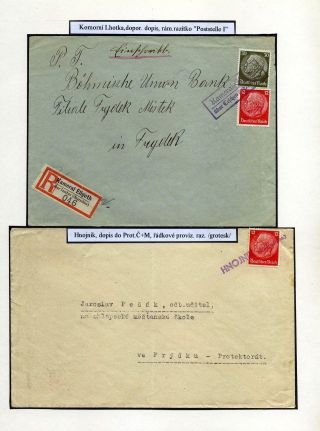 TESCHENER SCHLESIEN - POSTGESCHICHTE 1938-1941 – Blatt 62