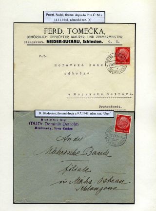TESCHENER SCHLESIEN - POSTGESCHICHTE 1938-1941 – Blatt 67