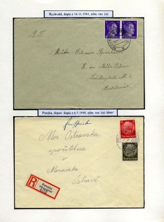 TESCHENER SCHLESIEN - POSTGESCHICHTE 1938-1941 – Blatt 68