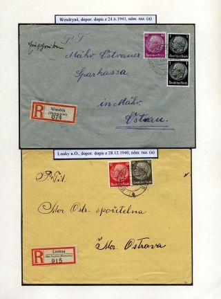 TESCHENER SCHLESIEN - POSTGESCHICHTE 1938-1941 – Blatt 70