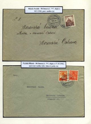 TESCHENER SCHLESIEN - POSTGESCHICHTE 1938-1941 – Blatt 76