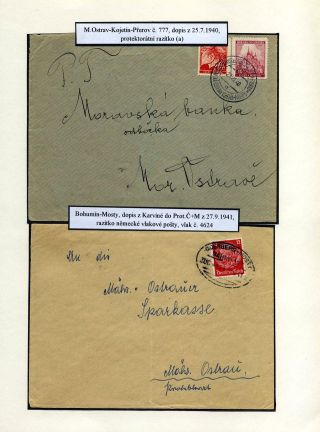 TESCHENER SCHLESIEN - POSTGESCHICHTE 1938-1941 – Blatt 77