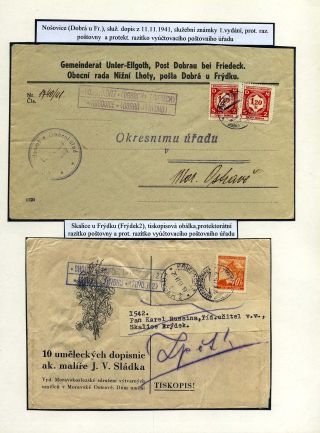 TESCHENER SCHLESIEN - POSTGESCHICHTE 1938-1941 – Blatt 79