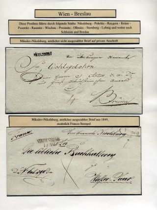 POŠTOVNÍ SPOJE NA MORAVĚ 1785-1850 – list 17