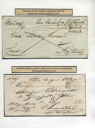 POŠTOVNÍ SPOJE NA MORAVĚ 1785-1850 – list 19