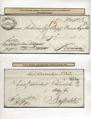 POŠTOVNÍ SPOJE NA MORAVĚ 1785-1850 – list 23