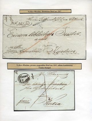 POŠTOVNÍ SPOJE NA MORAVĚ 1785-1850 – list 24