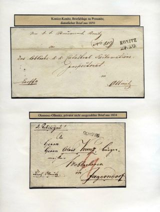 POŠTOVNÍ SPOJE NA MORAVĚ 1785-1850 – list 26