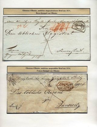 POŠTOVNÍ SPOJE NA MORAVĚ 1785-1850 – list 27
