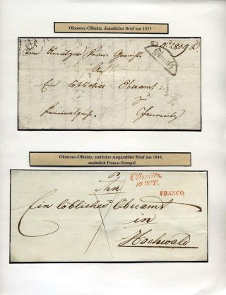 POŠTOVNÍ SPOJE NA MORAVĚ 1785-1850 – list 28