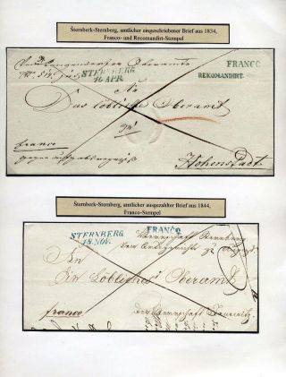POŠTOVNÍ SPOJE NA MORAVĚ 1785-1850 – list 31