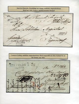 POŠTOVNÍ SPOJE NA MORAVĚ 1785-1850 – list 32